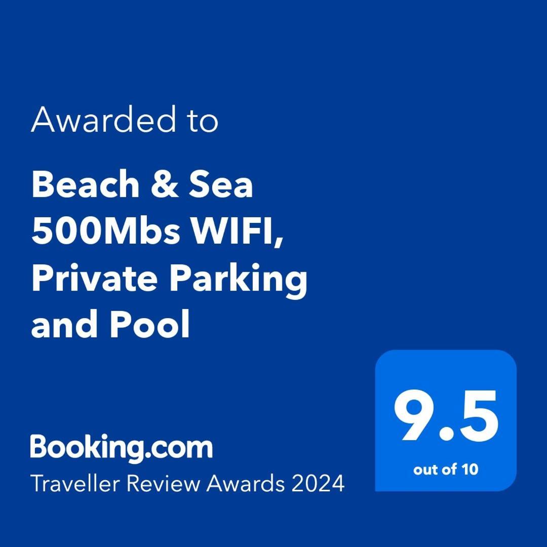 Beach & Sea Apt, Fast Wifi, Airco, Private Parking And Pool Portimão Exteriér fotografie